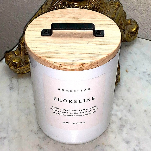 DW HOME CANDLE SHORELINE 2 WICK 15.3 oz RICHLY SCENTED NEW - Picture 3 of 6